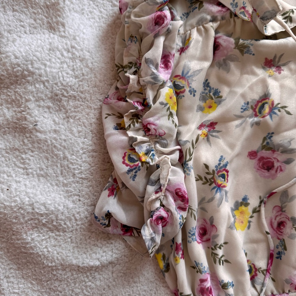 Anthropologie Current Air print floral mini - Picture 4 of 8